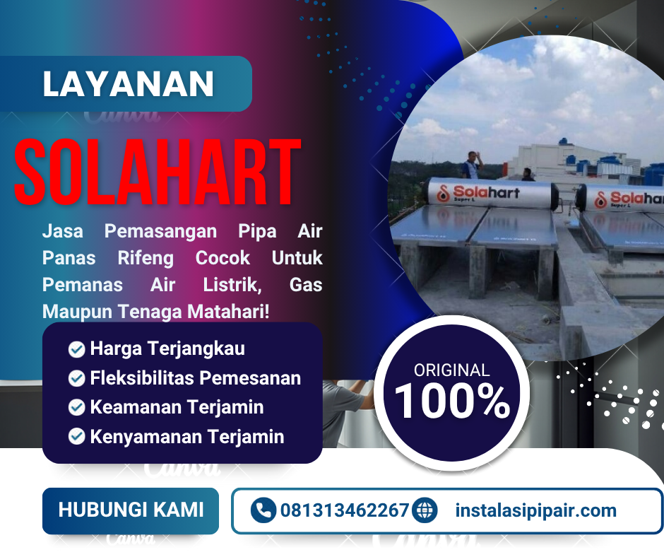 Jasa Service Solahart Terdekat | Perbaikan Handal Pemanas Air