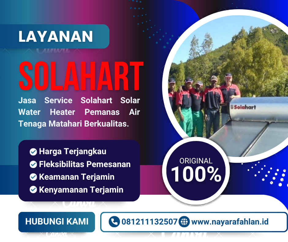 Jasa Perawatan Solahart Bogor | Pemanas Air Handal