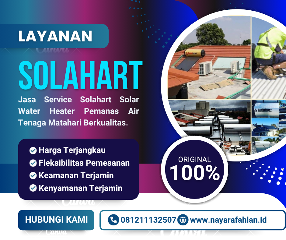 Service Solahart Cengkareng | Perbaikan Pemanas Air Jakarta Barat