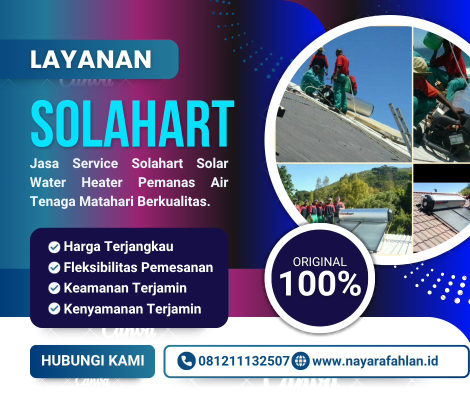 Service Solahart Kembangan | Jasa Pemanas Air Jakarta Barat