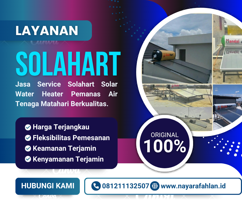 Service Solahart Meruya | Layanan Pemanas Air Jakarta Barat