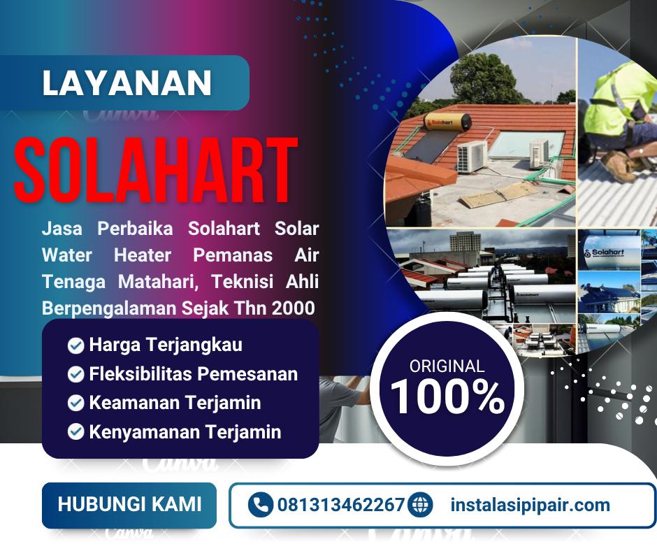Servis Center Solahat | Pemanas Air Solar Water Heater