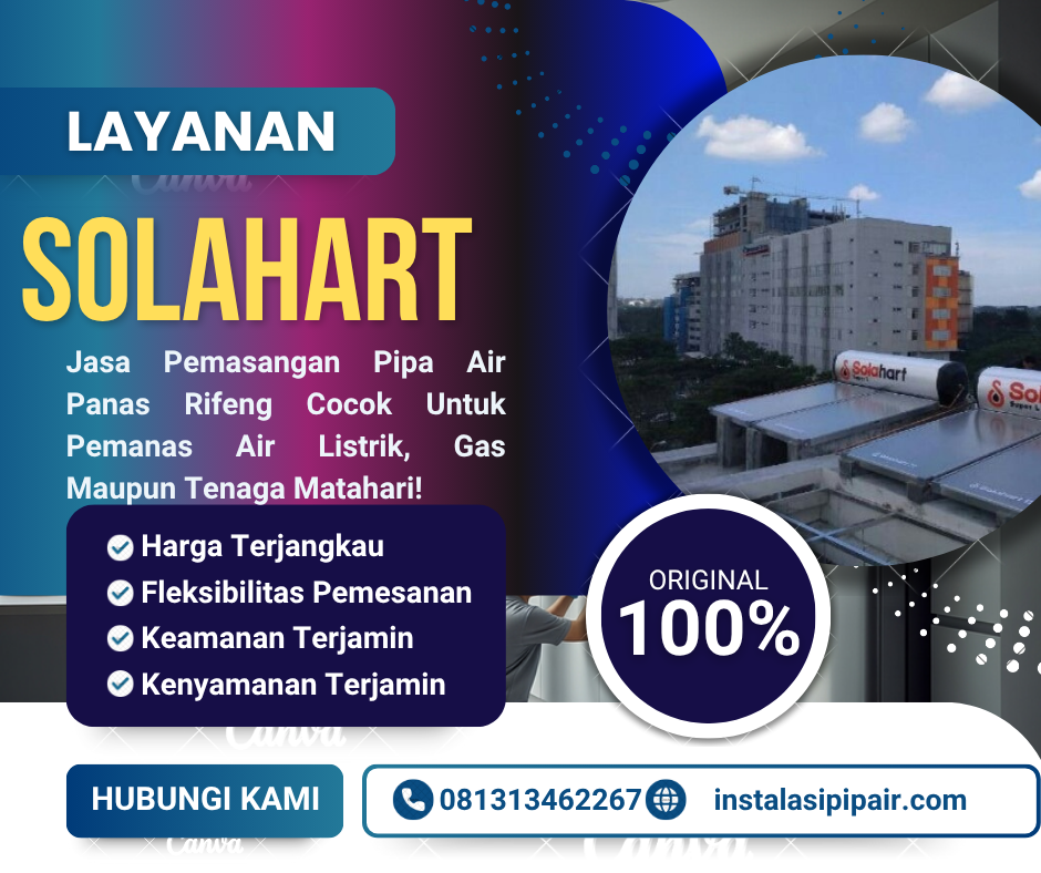 Tukang Solahart Terdekat | Servis Pemanas Air Handal
