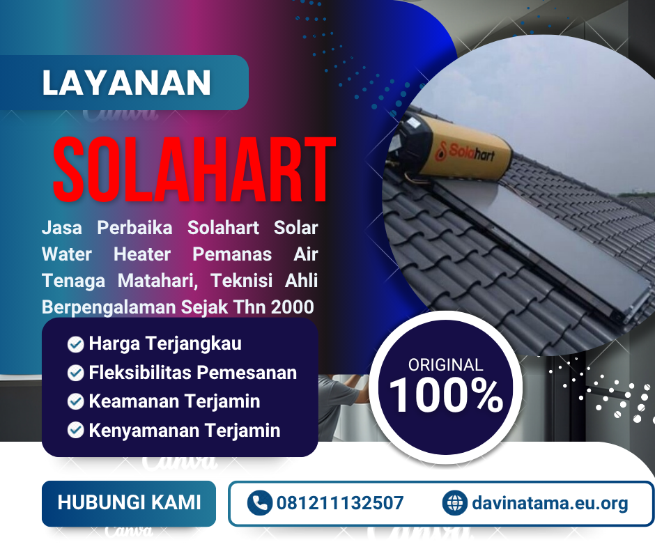 Service Solahart Jagakarsa 081211132507