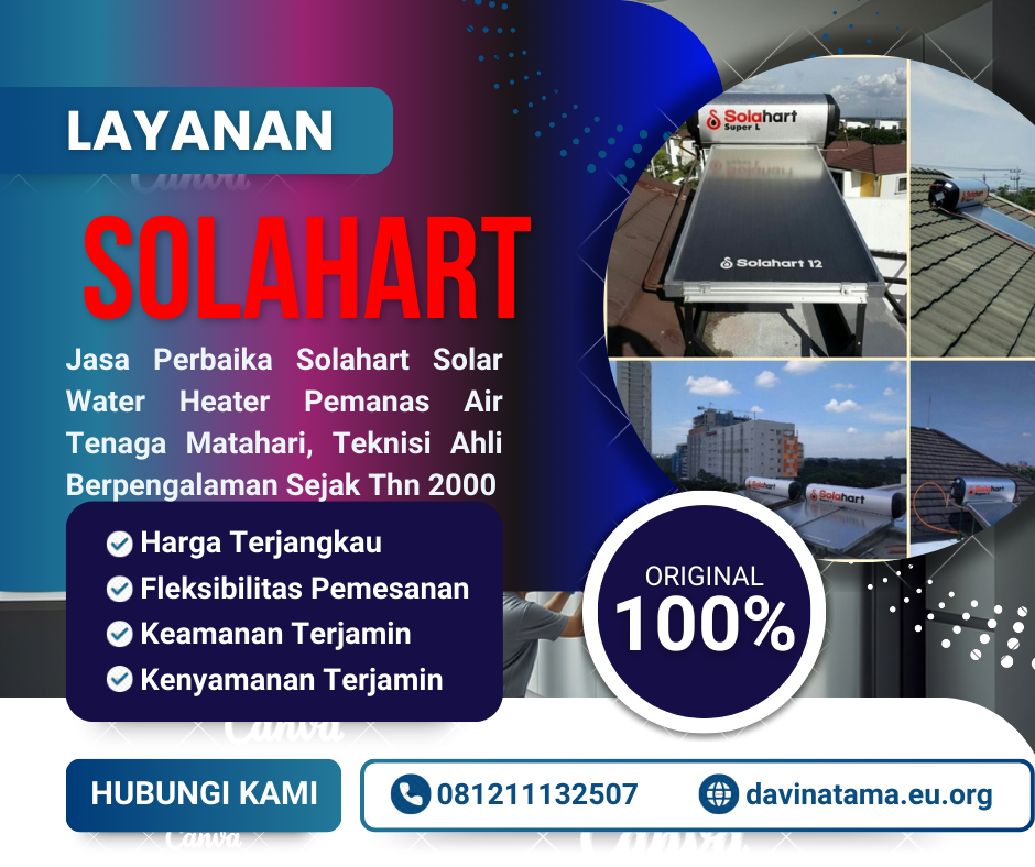 Service Solahart Kebayoran Baru 081211132507