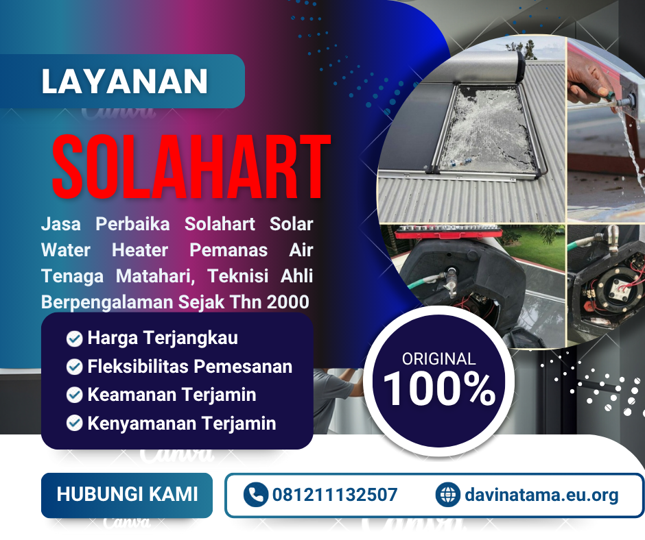 Service Solahart Bintaro Jaya 081211132507