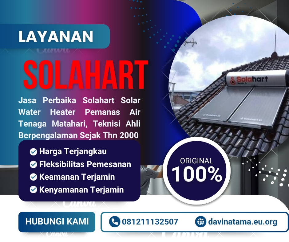 Service Solahart Pasar Minggu 081211132507