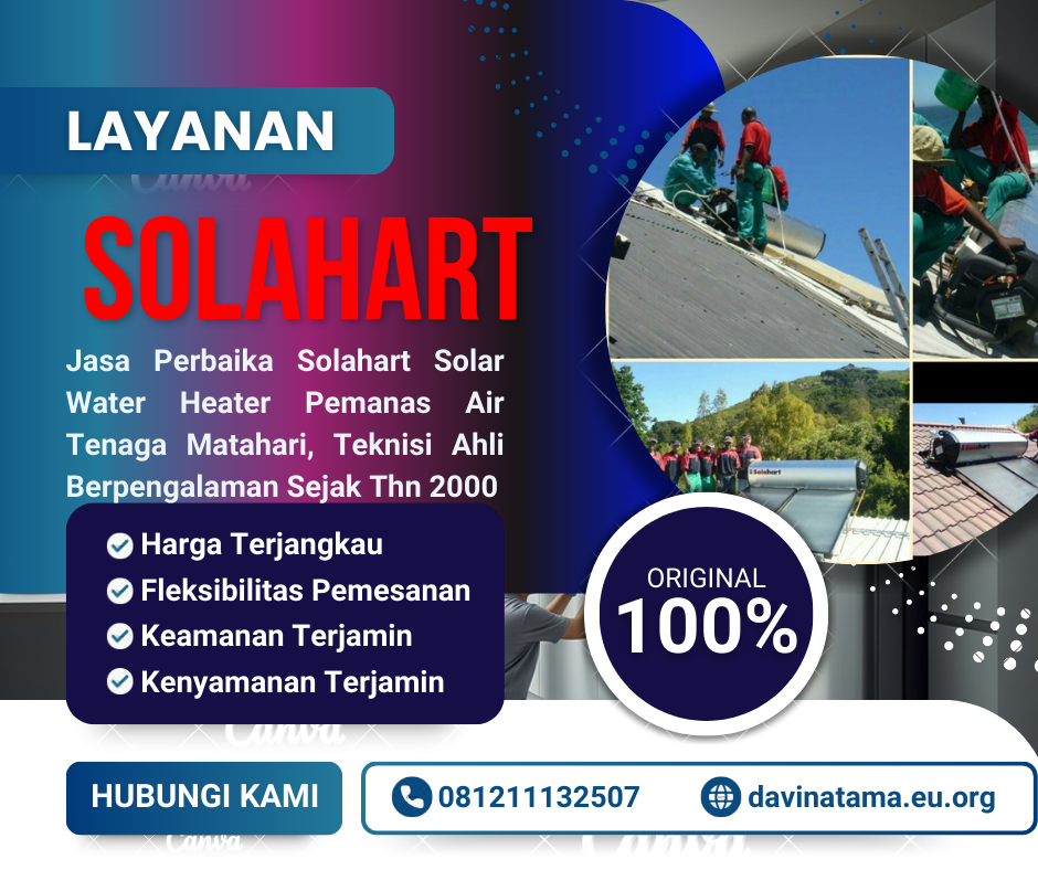 Service Solahart Pondok Indah 081211132507