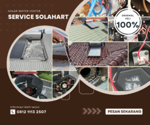 Service water heater Solahart secara profesional dan handal