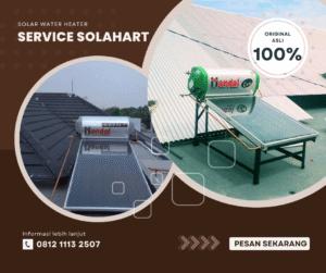 Layanan service Solahart dan Wika di area Kalideres
